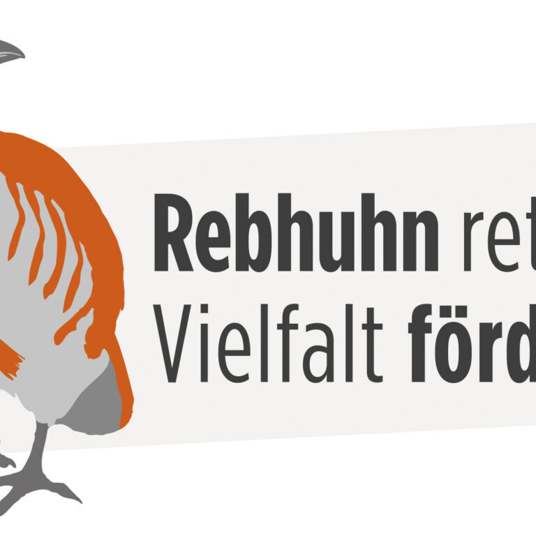 Logo des Projektes "Rebhuhn retten - Vielfalt fördern"